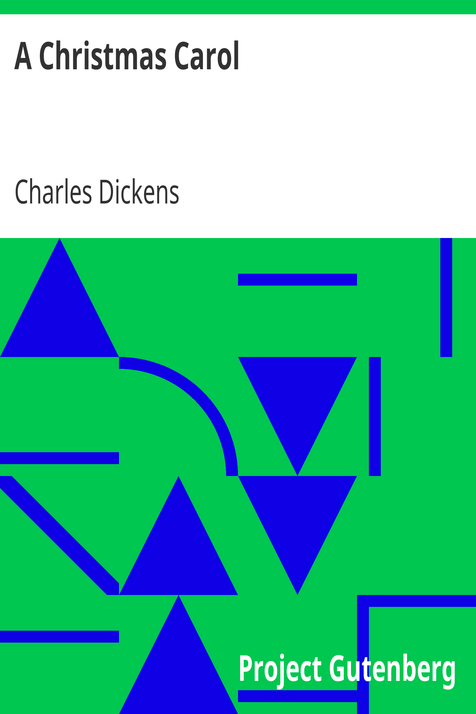 Cover for A Christmas Carol