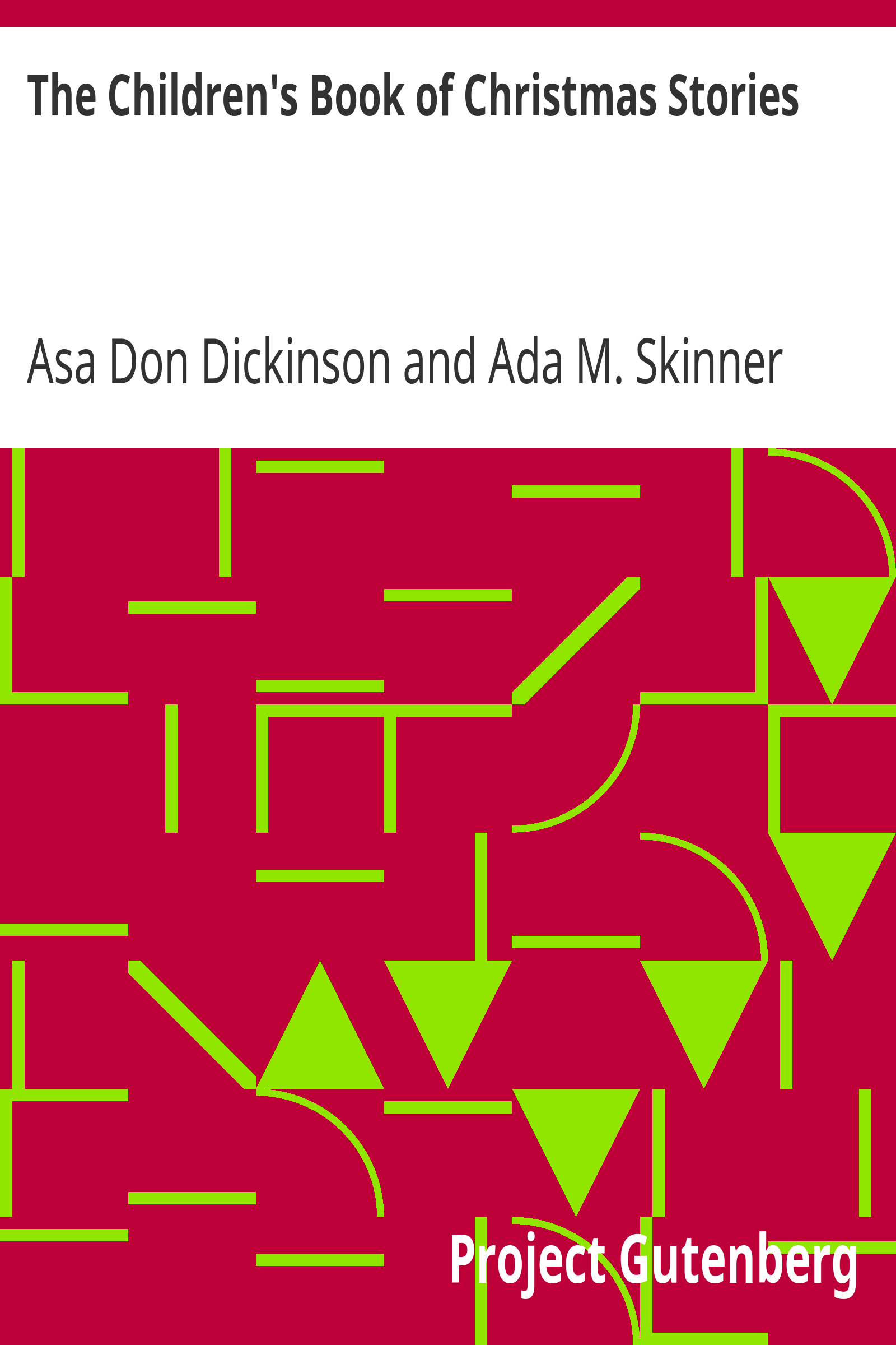 Cover for The Children's Book of Christmas Stories